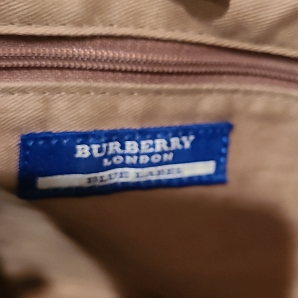 Burberry Red check tote bag - Picture 4 of 14